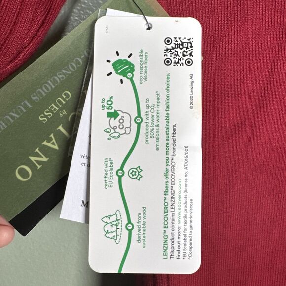 NEW- Marciano Lena High Neck Ribbed Dress Jubilee A563 Women’s Size XS MSRP $180 - Picture 9 of 12